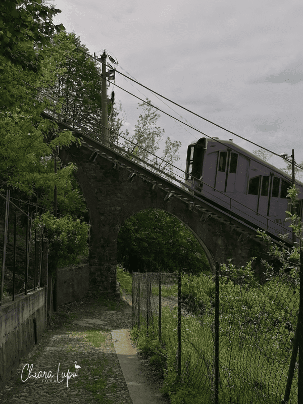 Funicolare e sentiero a Brunate