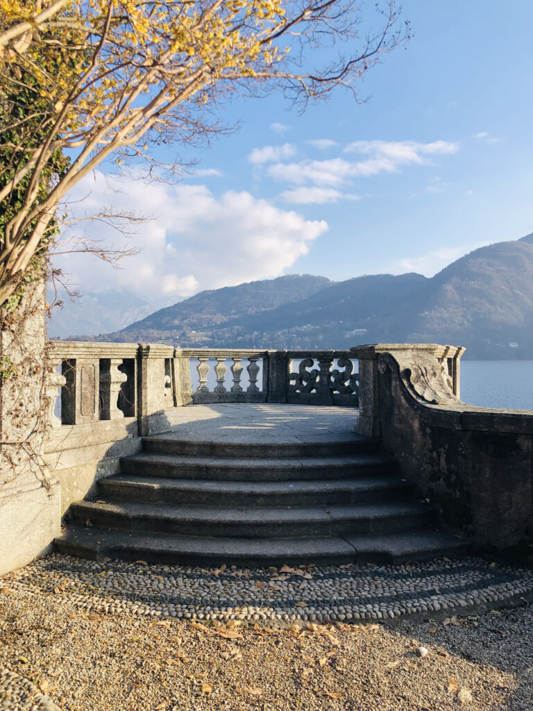 Punto panoramico Parco Olivelli Tremezzo